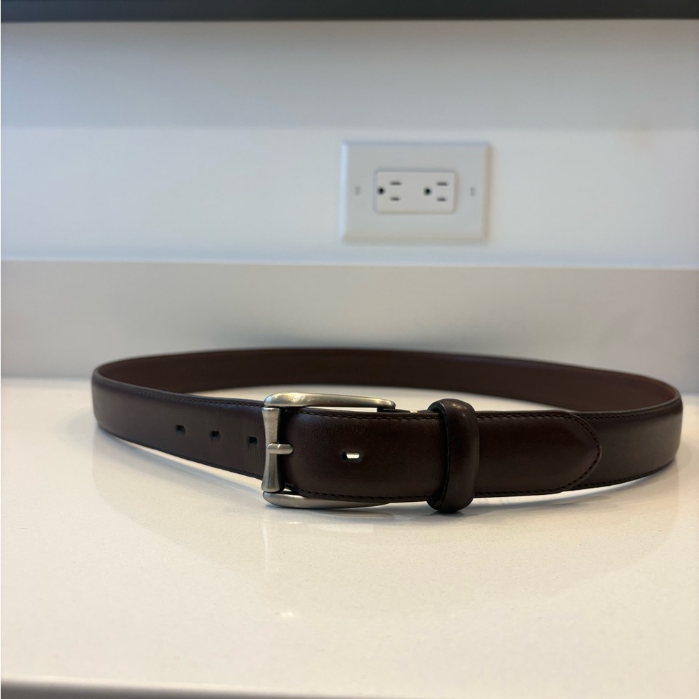 Cole Haan Brown Leather Belt
